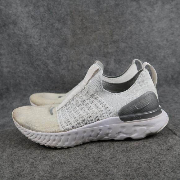 Nike Shoes Womens 8 React Phantom Run Flyknit Slip On Sneakers Casual Athletic - Picture 4 of 11